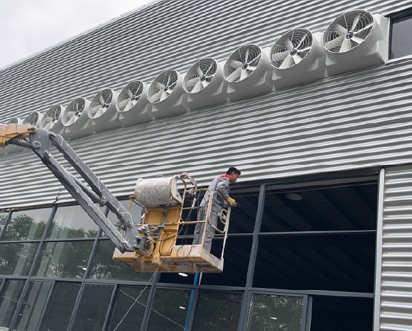 大型车间排风案例